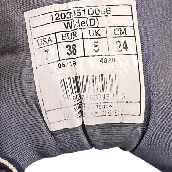 Brooks Ghost 12 Running Shoes Size 7D Women Violet EU38 Wide Purple 1203051D086 - Picture 11 of 16